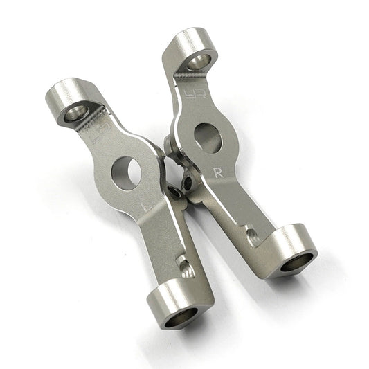 Yeah Racing Aluminum RC Car Steering Blocks AXCP-022GM for UTB18