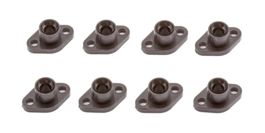 ASC2249 Black Flanged Bushing Mounts Set