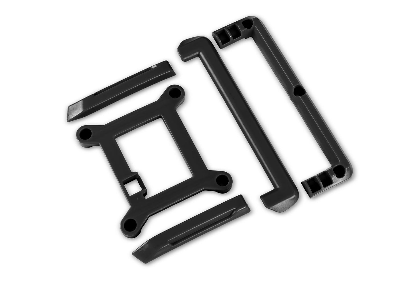 Traxxas 10717-BLK Black Roof Skid Plate & Tailgate Protector