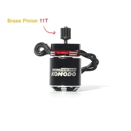 Fur2259 Micro Komodo Brushless Motor 11t Brass Pinion Trx-4m