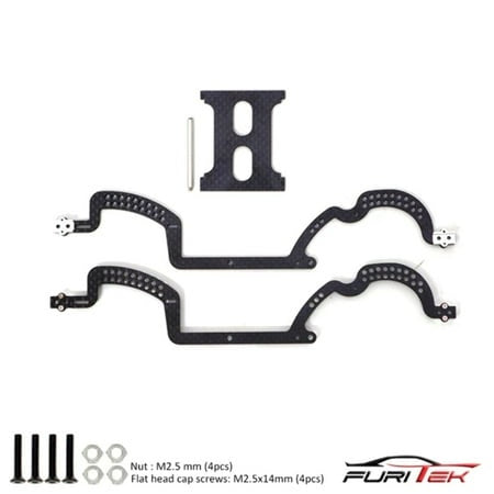 Fur2272 Grasshopper Frame Kit for Trx-4m Carbon Fiber