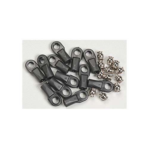 Traxxas 5347 Rod Ends & Hollow Balls for Revo, Slash (12)