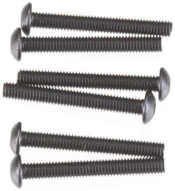 Traxxas 25913x23mm Button-Head Hex Drive Screws, Pack of 6