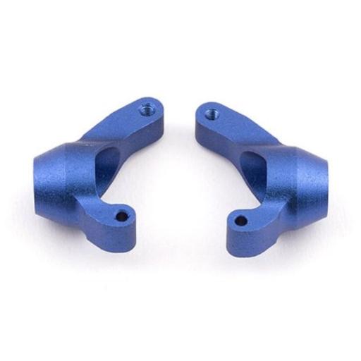 ASC21224 Rear Aluminum Hub Carriers Blue RC18T
