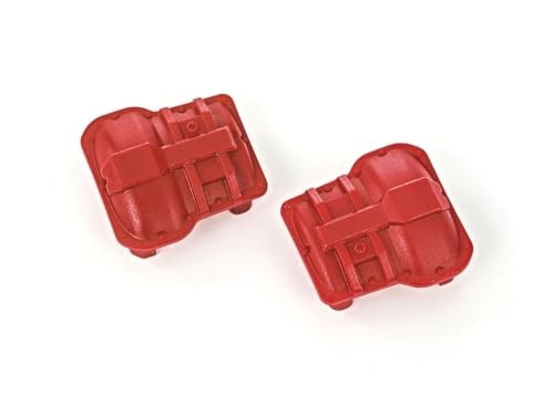 Traxxas 9738-RED TRX4M Axle Cover Front/Rear, Pack of 2
