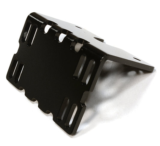 Integy C26138BLACK Billet Machined ESC Mount Plate for Axial SCX-10  -BLACK