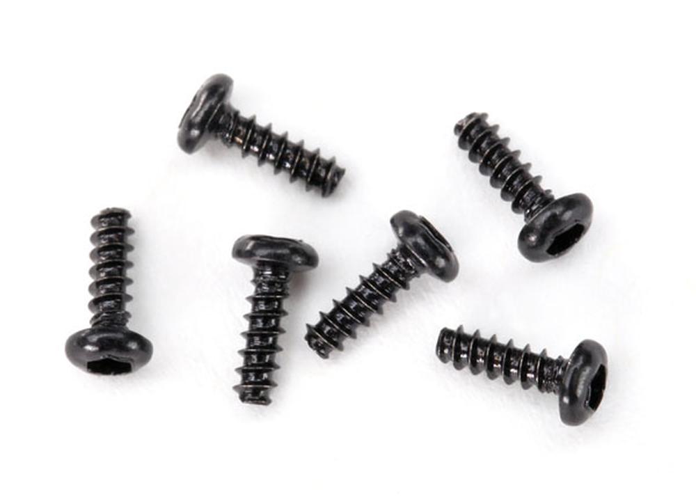 Traxxas LaTrax 6644 Hex Drive Self-Tapping Button head Screws 1.6x5mm (6-Pack)
