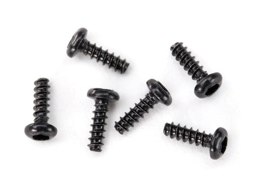 Traxxas LaTrax 6644 Hex Drive Self-Tapping Button head Screws 1.6x5mm (6-Pack)