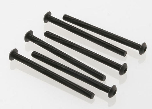 Traxxas 2592 3x40mm Button-Head Hex Drive Screws, Pack of 6