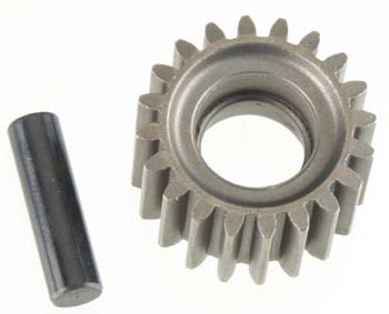 Traxxas 3996X idler gear, 20tooth/idler gear shaft