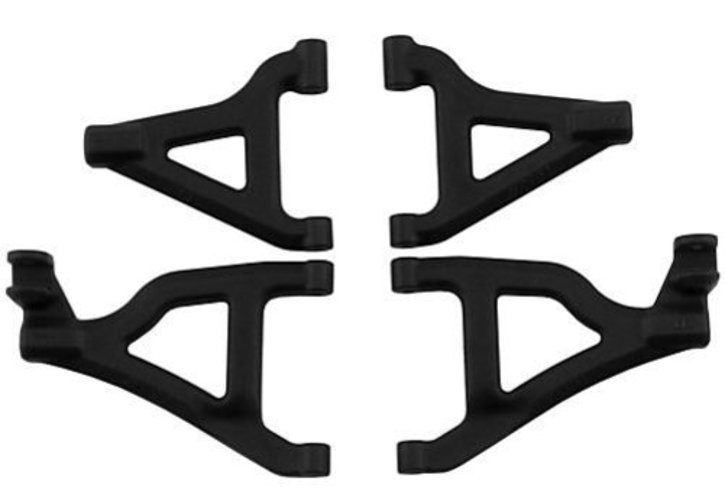 RPM 80652 Front A Arms Black for Slash 4x4
