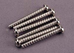 Traxxas 2680 Screws, 3x25mm roundhead self-tapping (6)