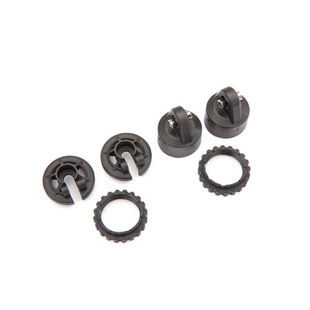 TRAXXAS 8964 GT-Maxx Shock Caps, Spring Perch, Adjusters 2.5x14 CS (2)
