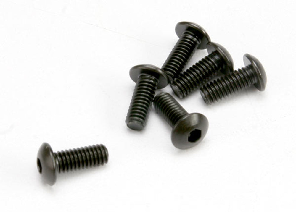 Traxxas 3936 Button-Head Machine Screws 4x10 mm (6)