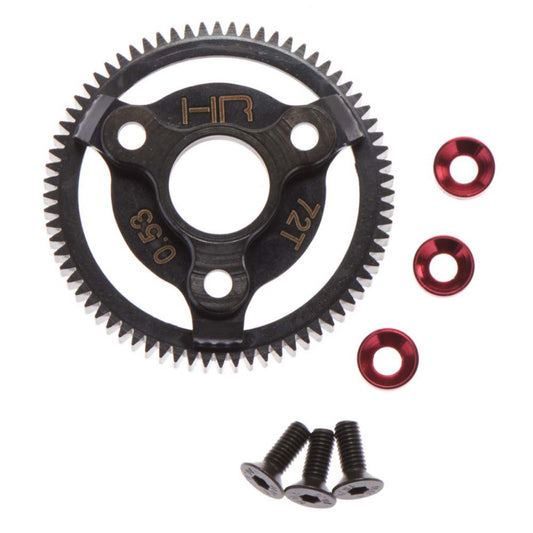 HR STE872 Hot Racing 72t 48p Steel Spur Gear for Traxxas