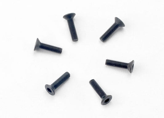 Traxxas Countersunk Machine Screws 2.5x10mm Pack of 6