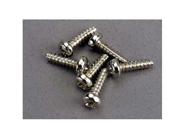 Traxxas Roundhead Screw 3x10mm, Pack of 6