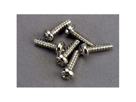 Traxxas Roundhead Screw 3x10mm, Pack of 6