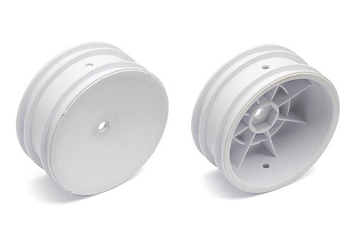ASC9690 Buggy Front Hex Wheels White 12mm