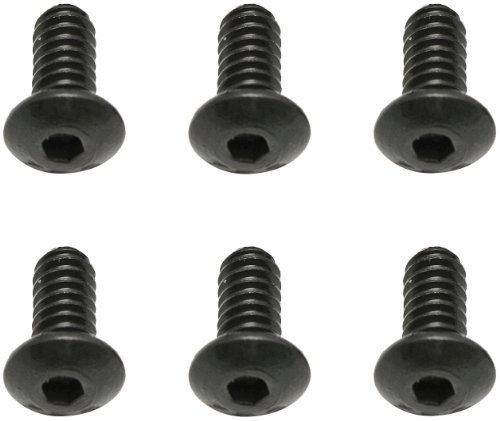 ASC6288 Button Head Screws 4/40 X 1/4" Pack of 6