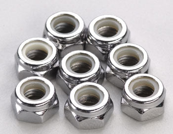 Traxxas 4147 Nylon Locking Nuts 5mm, Pack of 8