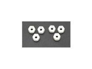 ASC4184 Nylon Locknuts 4-40 Pack of 6