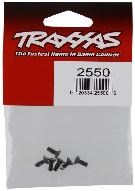 Tra2550 Countersunk Machine Screws 3x8mm, Pack of 6
