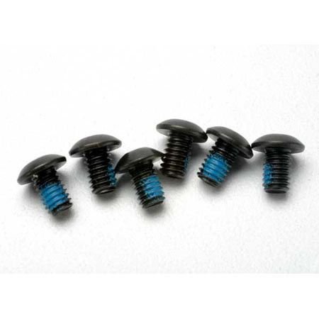 Traxxas 3939 Hex-Drive Button-Head Machine Screws 4x6mm