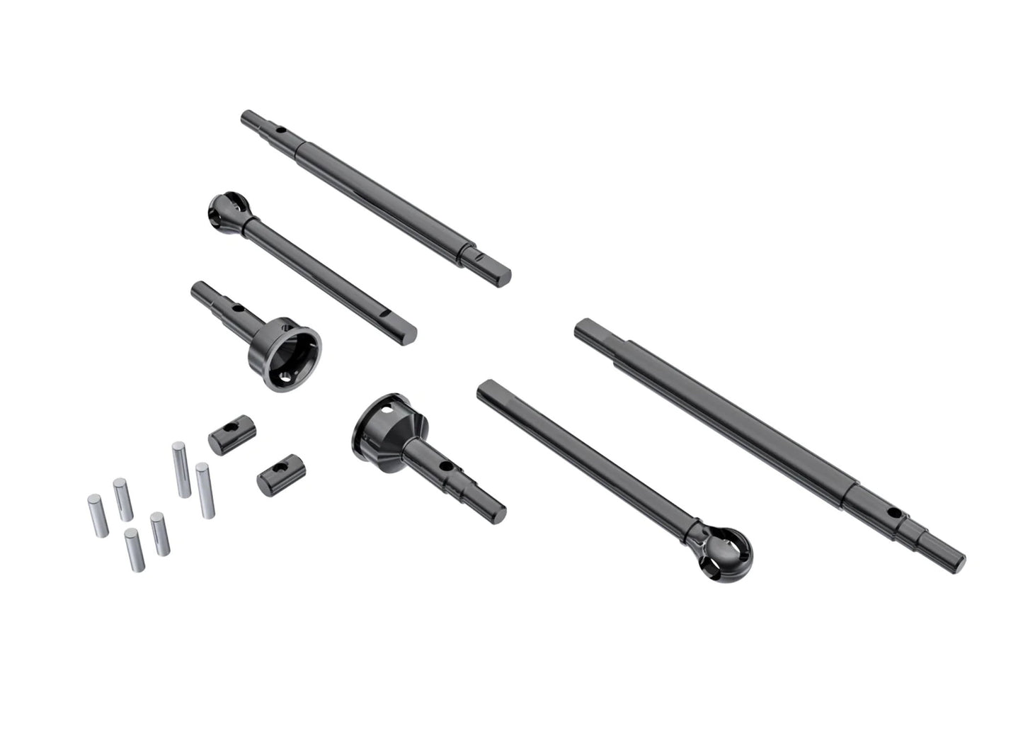 TRAXXAS 9756 Hardened Steel Axle and Stub Shafts with Pins