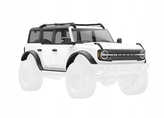 Traxxasn 9711-WHT Ford Bronco White Body Shell