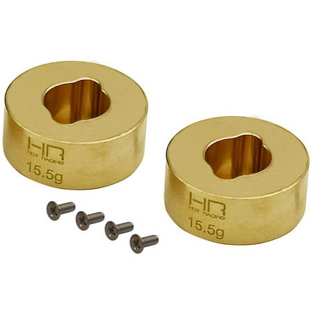 HR SXTF22H Hot Racing Brass Rear Hub 15.5g for AX24 SCX24