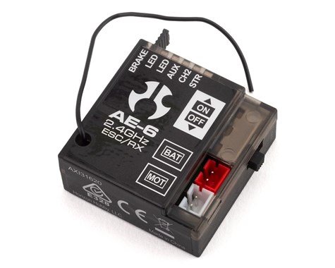 AXIAL AE-6 ESC Rx Forward Reverse AXI31620