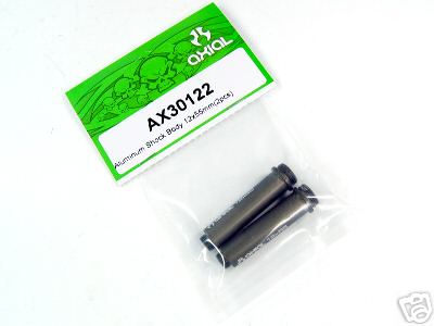 Ax30122 Aluminum Shock Body 12x55mm Scorpion, Pack of 2