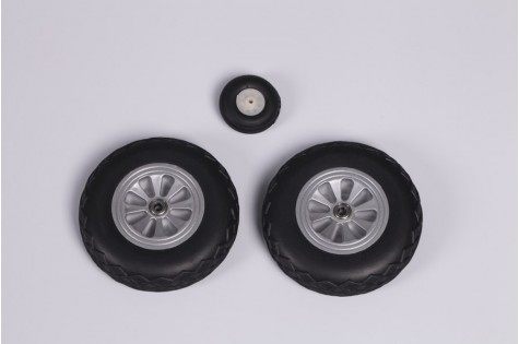 Black RC Car Wheel Replacement