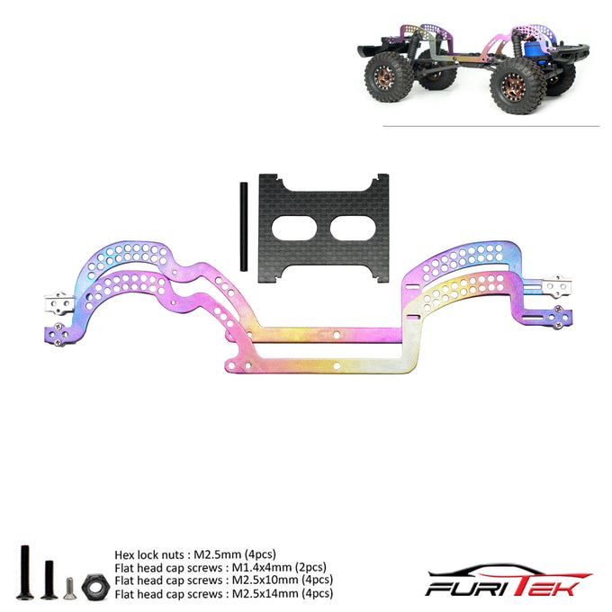 Fur2272 Grasshopper Frame Kit for Trx-4m Carbon Fiber