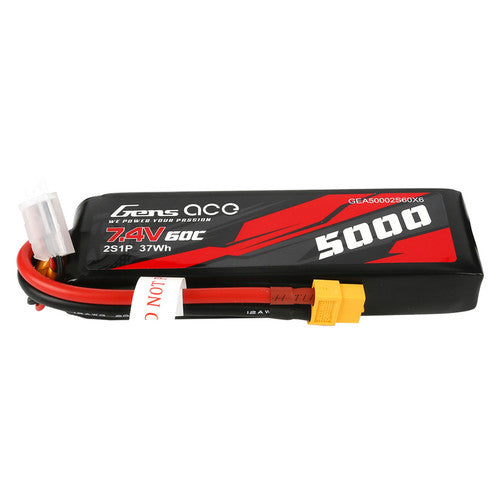Gens Ace 7.4V 5000mAh LiPo Battery