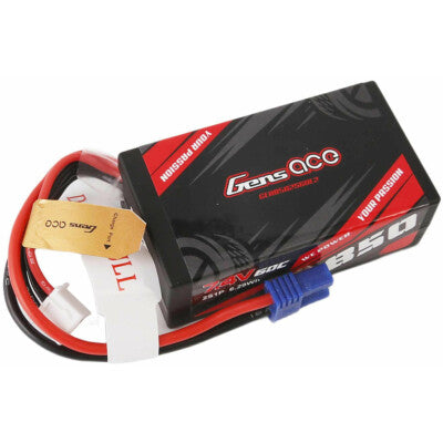 Gens Ace GEA8502S60E2 850mAh 2S 60C Lipo Battery