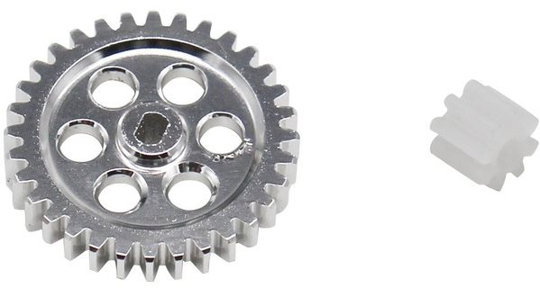 HR SXTF328M05 Hot Racing 0.5M Spur Gear Conversion for Axial Scx24