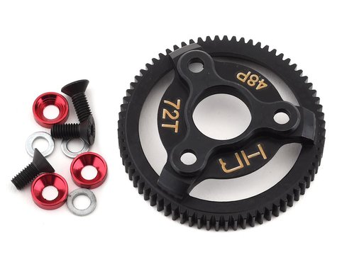 HR STE872 Hot Racing 72t 48p Steel Spur Gear for Traxxas