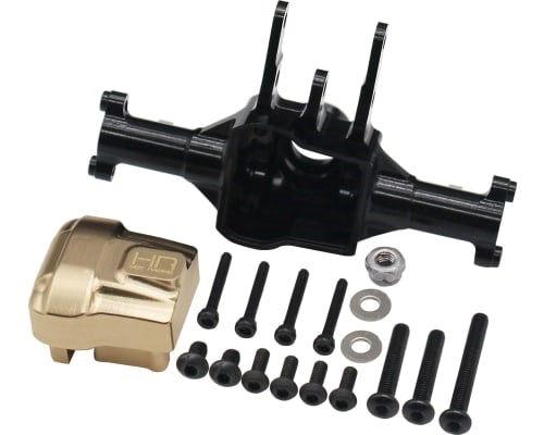 HR TRXM12H01 Hot Racing Aluminum Axle Brass Cover for TRX4-M