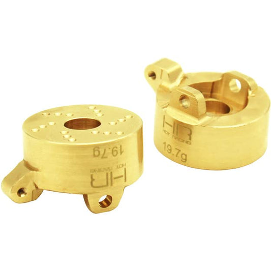 HR ASXTF21XH Hot Racing Extra Heavy Brass Steering Knuckle SCX24