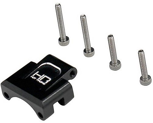 HR SXTF09U01 Hot Racing SCX 24 Aluminum Rear Axle Truss Upper Link Mount