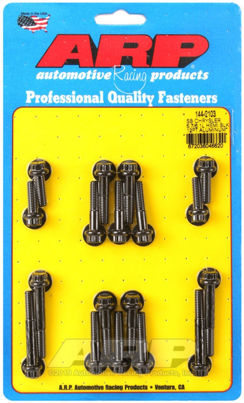 Los3550 Precision Black Threaded Axle Bolts