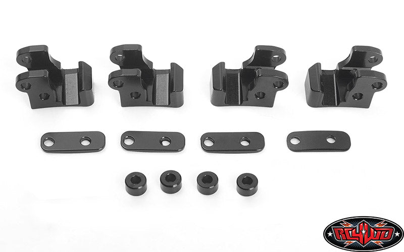 yeah racing aluminum front and rear suspension holder