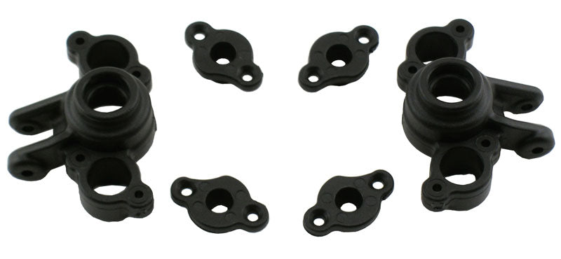 RPM 73162 Axle Carriers for Traxxas E-Revo, Slash, Rally - Black