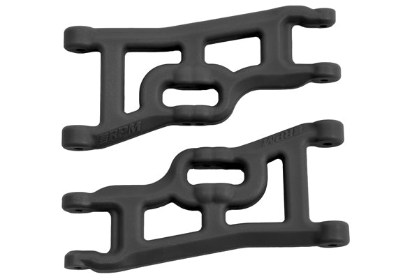 RPM 80492 Front A-Arms for Traxxas Nitro Vehicles - Black