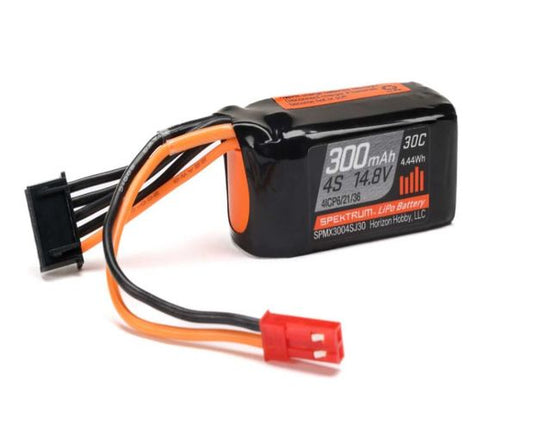 Spektrum SPMX3004SJ30 4S 14.8V 300mAh 30C LiPo Battery
