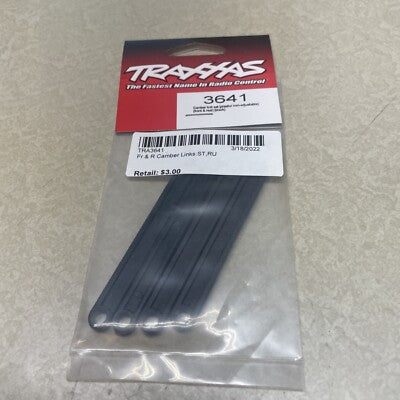 TRA3641A Camber Link Set Plastic FR/RE Gray