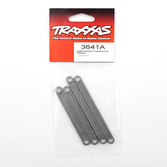 TRA3641A Camber Link Set Plastic FR/RE Gray