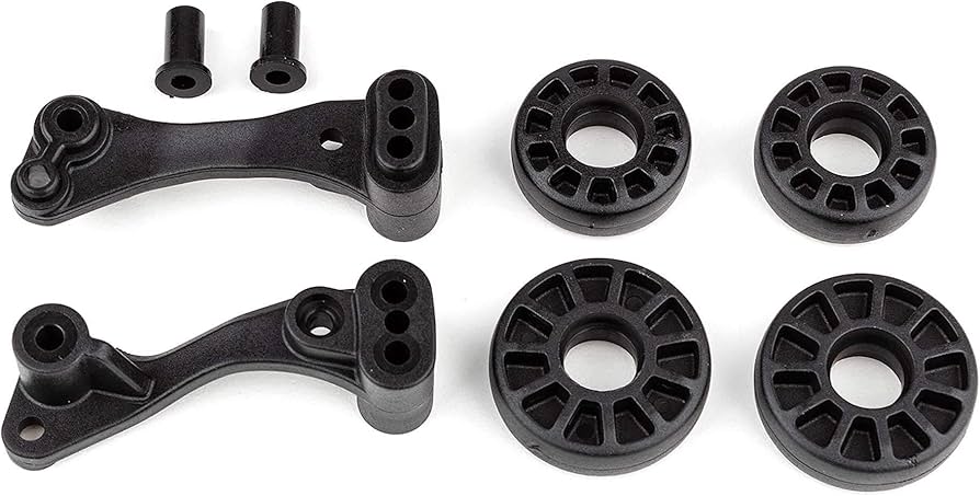 ASC71070 DR10 Wheelie Bar Wheels and Mount